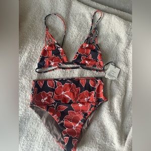 Mid pacific echo bottom and santorini top acacia swimwear